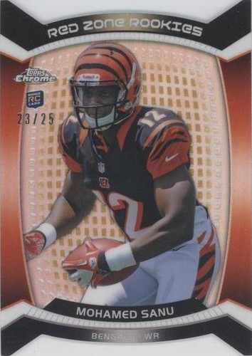 2012 Topps Chrome Mohamed Sanu #RZDC-13