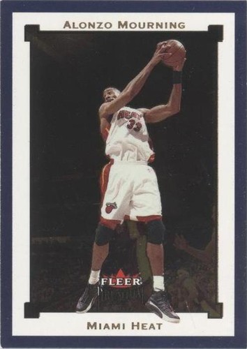 2002-03 Fleer Premium - Alonzo Mourning #87