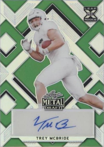 2022 Leaf Metal Draft Trey McBride #BA-TMB