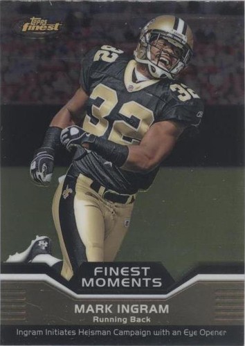 2011 Topps Finest Mark Ingram #FM-MI