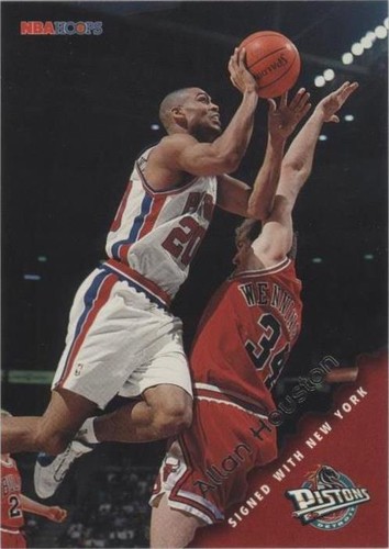 1996-97 NBA Hoops - Allan Houston #47