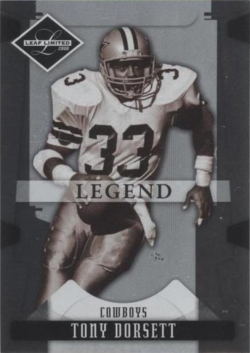 2008 Leaf Limited Tony Dorsett #190