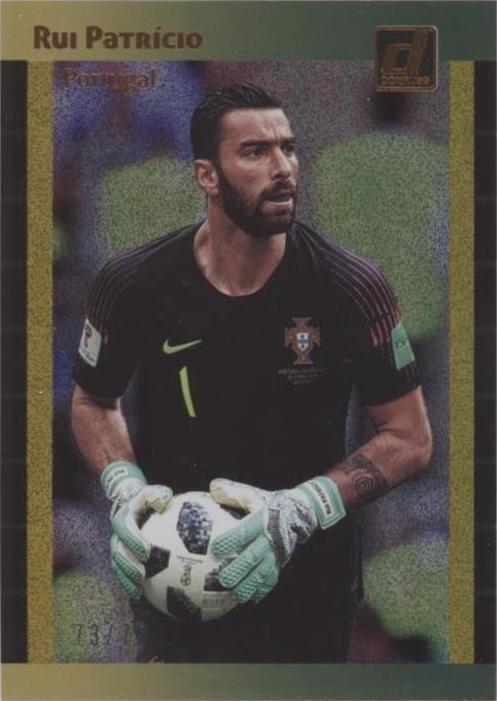 2018-19 Panini Donruss Rui Patricio #DT-18