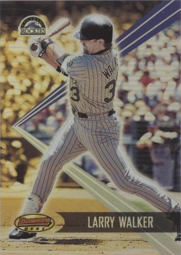2001 Bowman's Best - Larry Walker #72