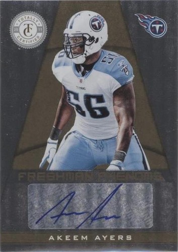 2011 Panini Totally Certified Akeem Ayers #153