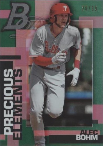 2020 Bowman Platinum - Alec Bohm #PE-21