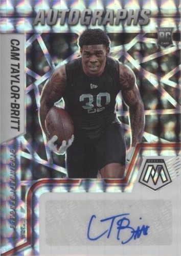 2022 Panini Mosaic Cam Taylor-Britt #RAM-CTB