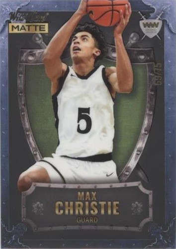 2022-23 Wild Card Matte Draft - Max Christie #WW-34