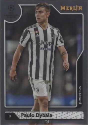 2021-22 Topps Merlin Collection Chrome UCL Paulo Dybala #82