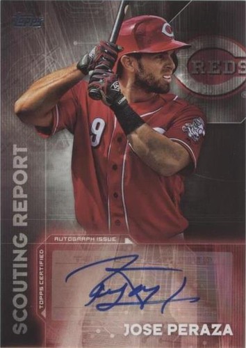 2016 Topps Update Series - Jose Peraza #SRA-JP
