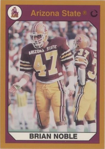 1990 Collegiate Collection Arizona State Sun Devils Brian Noble #55