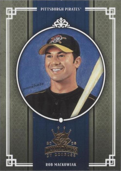 2005 Donruss Diamond Kings - Rob Mackowiak #182