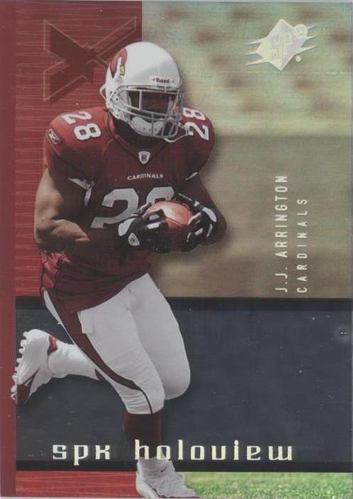 2005 SPx J.J. Arrington #HV-7
