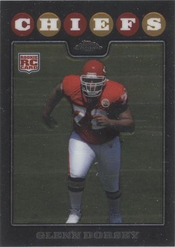 2008 Topps Chrome Glenn Dorsey #TC228