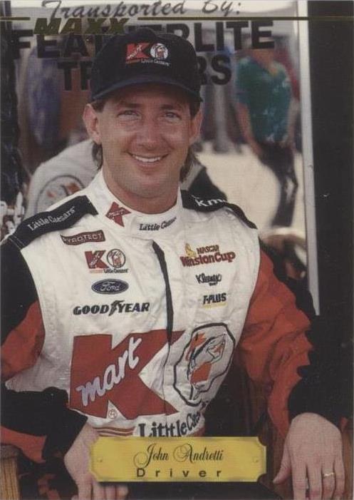 1995 Maxx Premier Series - John Andretti #45