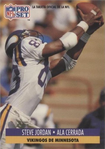 1991 Pro Set Spanish Steve Jordan #140