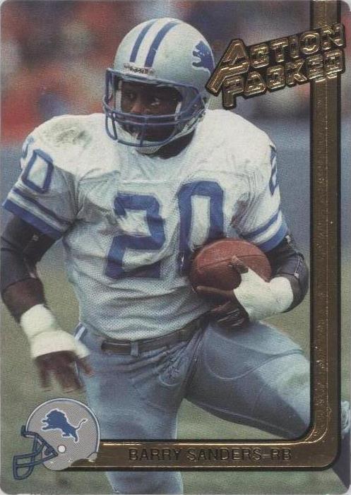 Barry Sanders #283 1991 lleno de acción