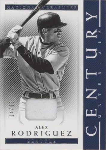 2018 Panini National Treasures - Alex Rodriguez #CE-AX