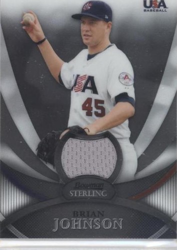 2010 Bowman Sterling - Brian Johnson #USAR-30