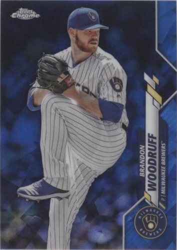 2020 Topps Chrome Sapphire Edition - Brandon Woodruff #32