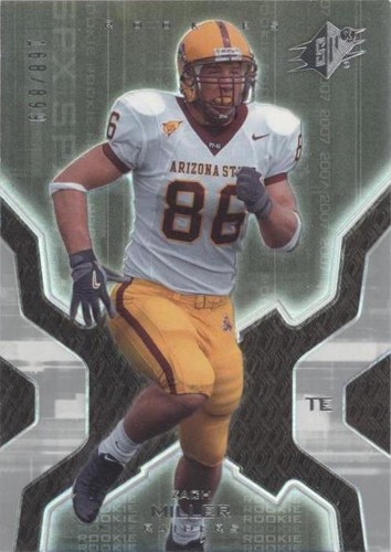 2007 SPx Zach Miller #118