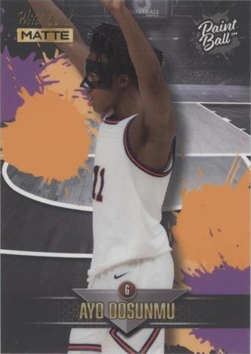 2022-23 Wild Card Matte Draft - Ayo Dosunmu #PB-2