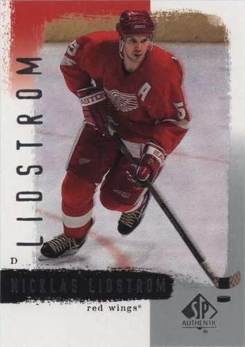 2000-01 SP Authentic - Nicklas Lidstrom #33
