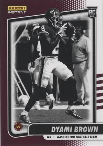 2021 Panini Instant NFL Dyami Brown #BW24