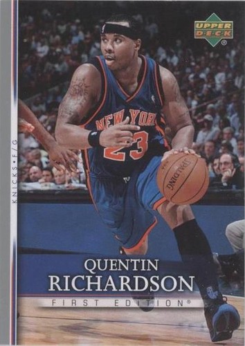 2007-08 Upper Deck First Edition - Quentin Richardson #100