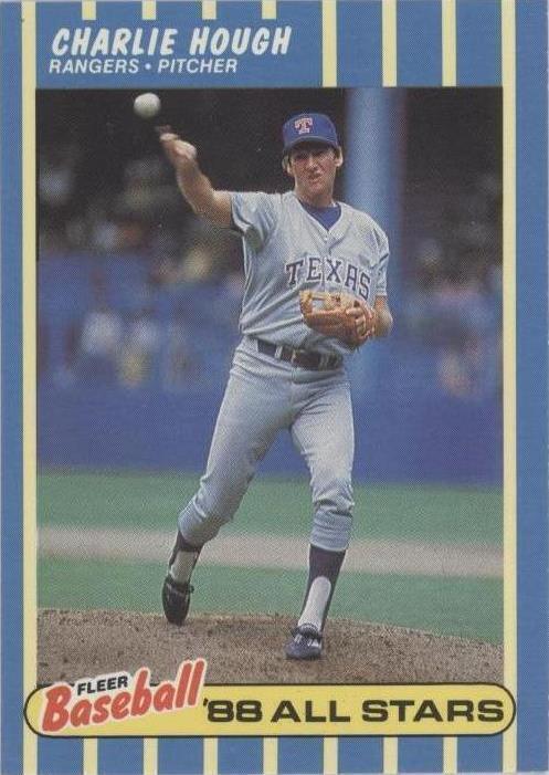 Fleer Baseball All Stars 1988 - Charlie Hough #16