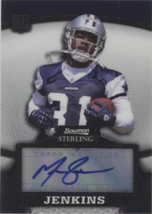2008 Bowman Sterling Mike Jenkins #102