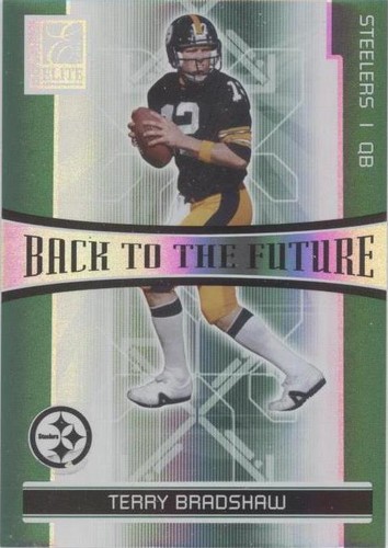 2006 Donruss Elite Ben Roethlisberger Terry Bradshaw #BTF-10