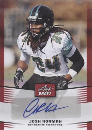 2012 Leaf Draft Josh Norman #JN1