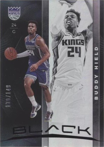 2019-20 Panini Black - Buddy Hield #54