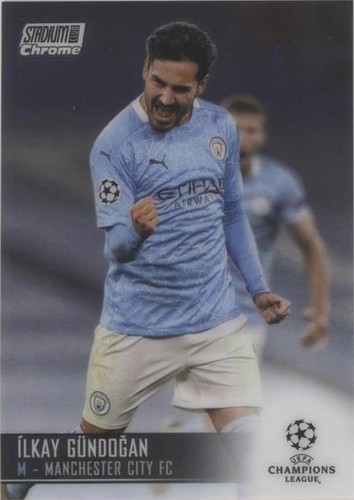 2020-21 Topps Stadium Club Chrome UCL Ilkay Gundogan #66