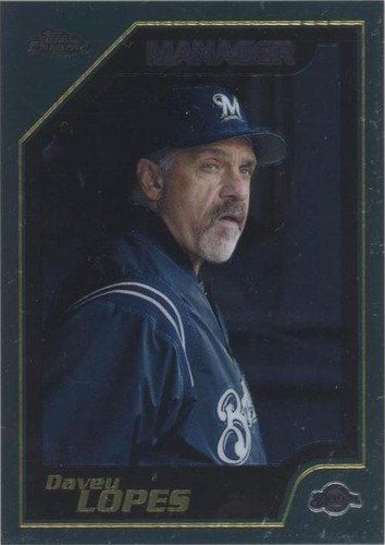 2001 Topps Chrome - Davey Lopes #270