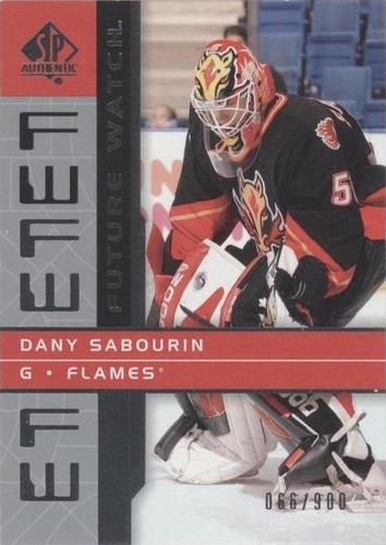 2002-03 SP Authentic - Dany Sabourin #172