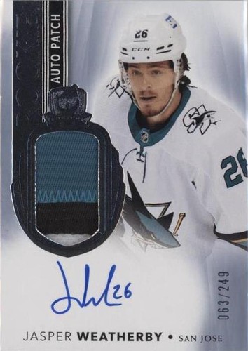 2021-22 Upper Deck The Cup - Jasper Weatherby #193