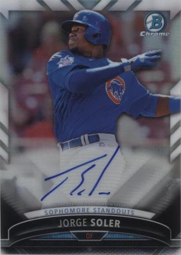 2016 Bowman - Jorge Soler #SSA-JS