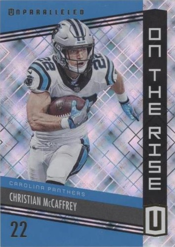 2019 Panini Unparalleled Christian McCaffrey #OTR-CM