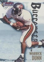 1997 Pro Line II Memorabilia Warrick Dunn #MEM48