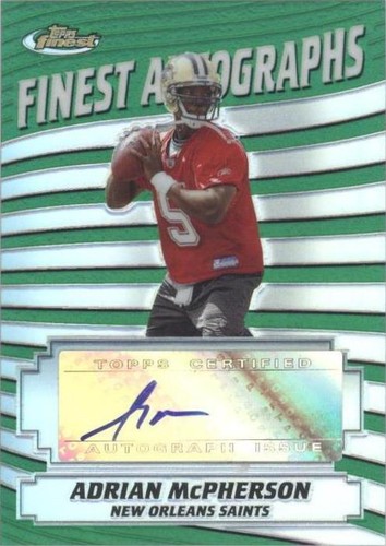 2005 Topps Finest Adrian McPherson #FA-AM
