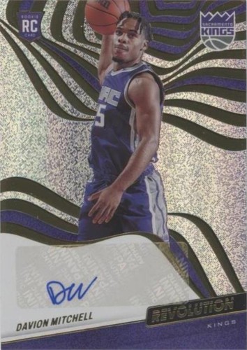 2021-22 Panini Revolution - Davion Mitchell #RA-DML