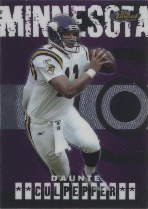 2004 Topps Finest Daunte Culpepper #55