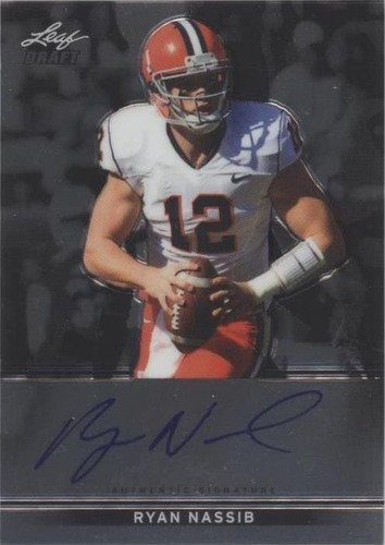 2013 Leaf Metal Draft Ryan Nassib #BA-RN1