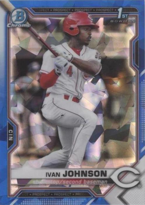 2021 Bowman Sapphire Edition - Ivan Johnson #BCP-149