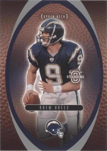 2003 Upper Deck Standing "O" Drew Brees #17