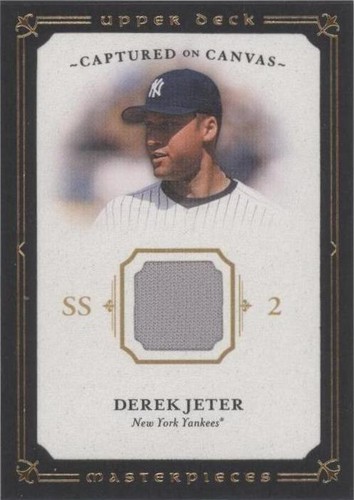 2008 Upper Deck Masterpieces - Derek Jeter #CC-JE