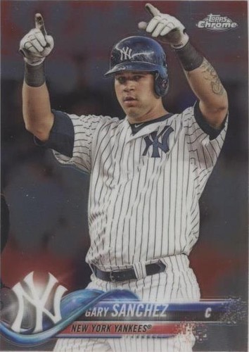 2018 Topps Chrome - Gary Sanchez #182