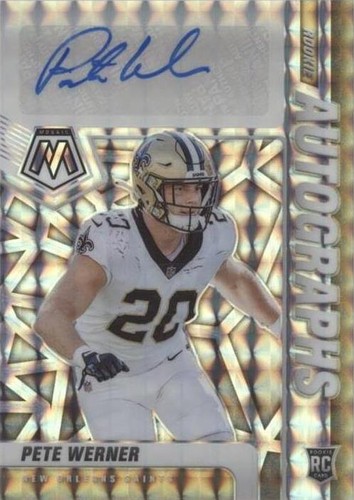 2021 Panini Mosaic Pete Werner #RA-55